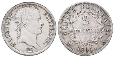 Frankreich, Napoloen I. 1804-1815 - Münzen