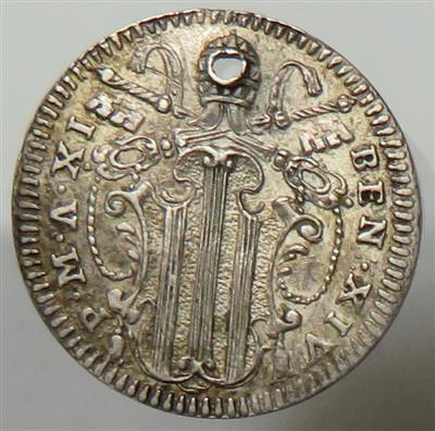 Papst Benedikt XIV. 1740-1758 - Münzen