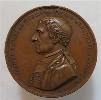 Eger, Erzbischof Johann Ladislaus Pyrker von Fels-Eör - Münzen