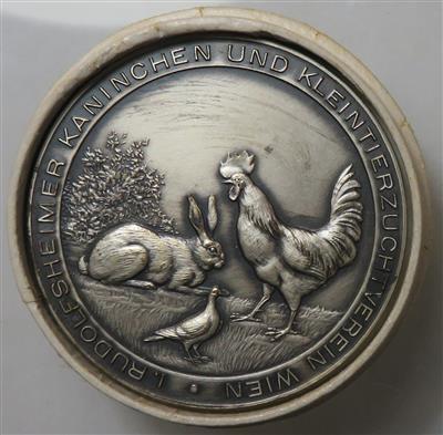 I. Rudolfsheimer Kaninchen und Kleintierzucht Verein Wien - Münzen