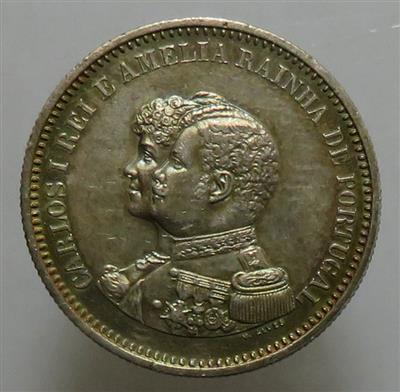Portugsl, Carlos I. 1889-1908 - Münzen