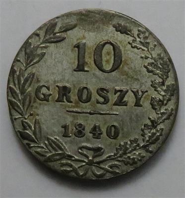 Polen, Nikolaus I. 1822-1855 - Münzen