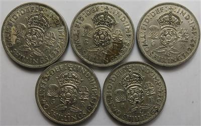 Großbritannien, Georg VI. 1936-1952 - Münzen