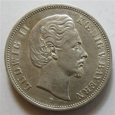 Bayern, Ludwig II. 1864-1886 - Münzen