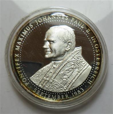 Johannes Paul II. in Österreich - Münzen