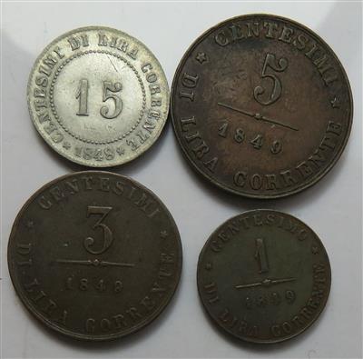 Revolution Venedig 1848/1849 - Coins