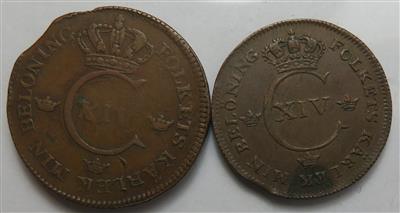 Schweden, Carl XVI. Johann 1818-1844 - Coins