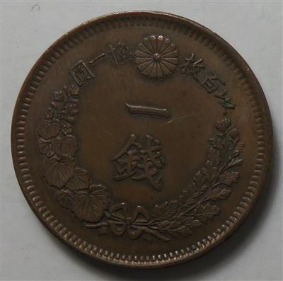 Japan, Mutsuhito 1867-1912 - Münzen und Medaillen
