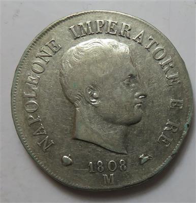 Königreich Italien, Napoleon I. 1804-1815 - Mince a medaile