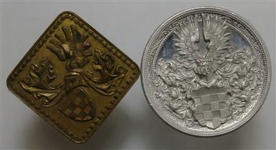 Alexander von Dachenhausen 1848-1916 (2 Stk. AE/MET) - Coins and medals