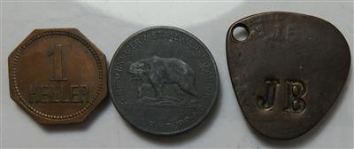 Öst. Marken (3 Stk.) - Münzen und Medaillen
