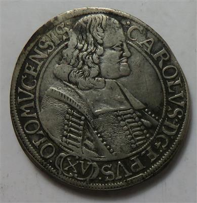 Olmütz, Karl II. v. Liechtenstein 1664-1695 - Mince a medaile