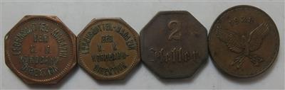 Theme Eisenbahn (4 AE) - Münzen und Medaillen