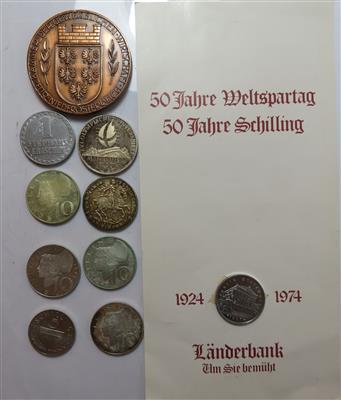 2. Republik (10 Stk) - Münzen und Medaillen