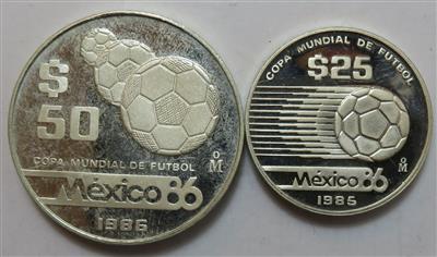 Mexiko- Fußball WM 198 (2 AR) - Mince a medaile