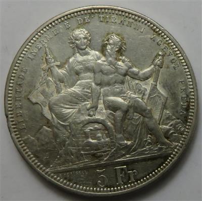 Schweiz, Lugano, Tiro Federal - Mince a medaile