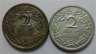 Weimarer Republik - Coins and medals