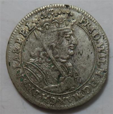 Brandenburg-Preussen, Friedri ch Wilhelm 1640-1688 - Mince a medaile