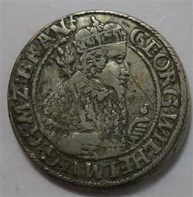 Brandenburg-Preussen, Georg Wilhelm 1619-1640 - Mince a medaile