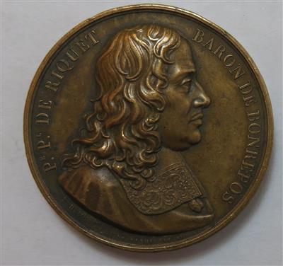 De Riquet, Baron von Bonrepos - Münzen und Medaillen