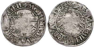 Eberhard von Eppstein-Königstein, Pfandinhaber der Münzstätten Augsburg und Nördlingen - Coins and Medals