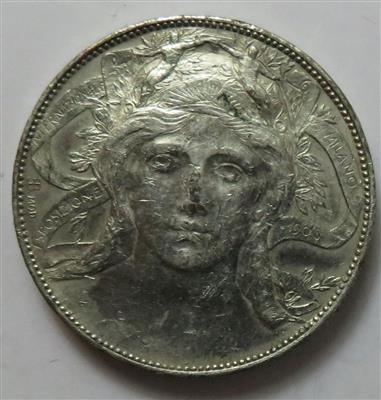Esposizione Internationale Milano 1906 - Monete e medaglie