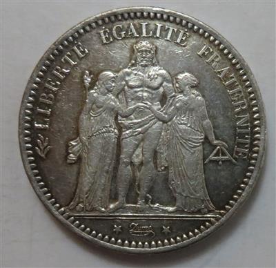 Frankreich, 3. Republik 1871-1940 - Mince a medaile