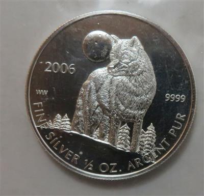 Kanada- Wolf - Coins and Medals