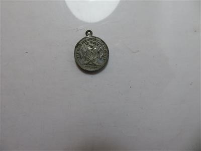 Deutsches Bundesschießen in Wien 1868 - Mince a medaile