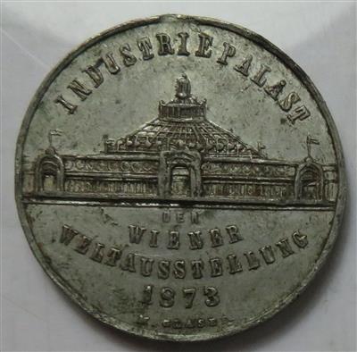Weltausstellung in Wien 1873 - Mince a medaile