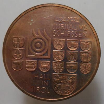 Hall in Tiro 1424-1974 - Monete e medaglie