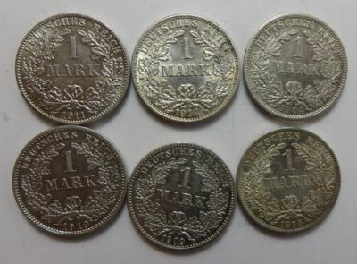 Deutsches Kaiserreich (6 AR) - Coins and medals