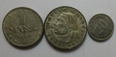 Deutsches Reich (3 AR) - Monete e medaglie