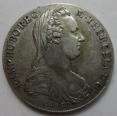 Maria Theresia nach 1780 - Münzen und Medaillen