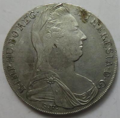 Maria Theresia nach 1780 - Münzen und Medaillen