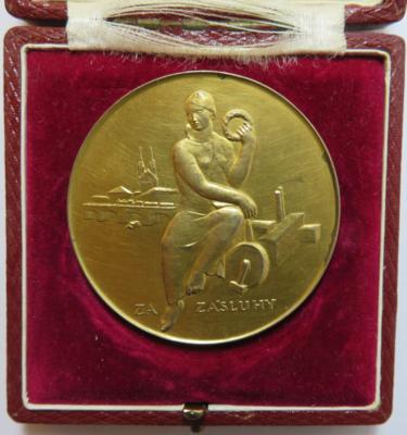 Handels- und Gewerbekammer Brünn - Mince a medaile