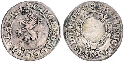 Pfalz, Karl Ludwig 1648-1680 - Mince a medaile