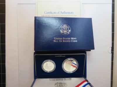 U. S. A.- Bill of Rights 1993 - Coins and medals