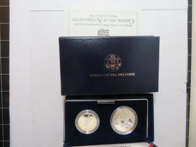 U. S. A.- World Cup 1994 - Coins and medals