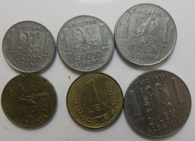 Albanien - Münzen und Medaillen
