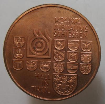 Hall in Tiro 1424-1974 - Münzen und Medaillen