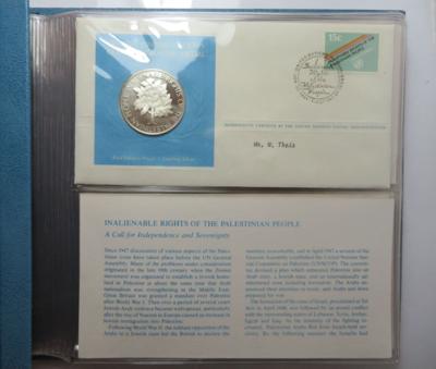 UNO- Numisbriefe - Münzen und Medaillen