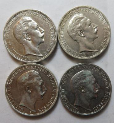 Preussen, Wilhelm II. 1888-1918 - Münzen und Medaillen