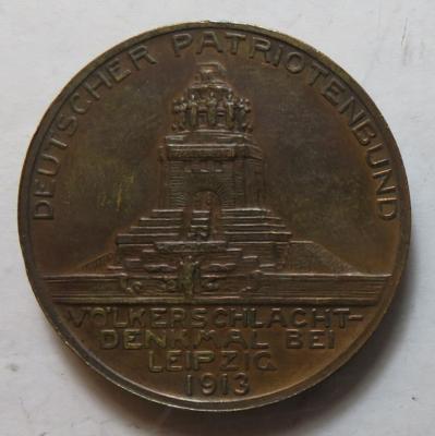 Sachsen- Völkerschlachtsdenkmal - Münzen und Medaillen
