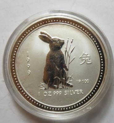 Australien- Jahr des Hasen - Coins and medals