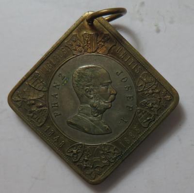 Franz Josef I.- 40jähriges Regierungsjubiläum 1888 - Münzen und Medaillen
