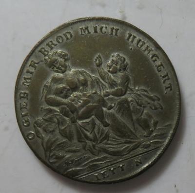 Hungerjahr 1816/1817 - Münzen und Medaillen