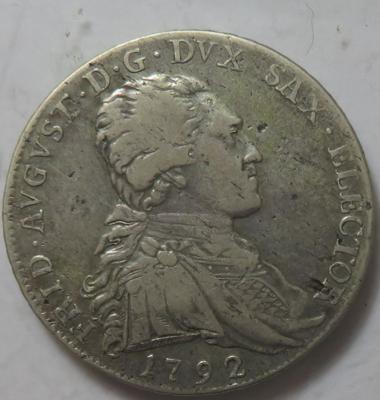 Sachsen, Friedrich August III. 1763-1806 - Mince a medaile