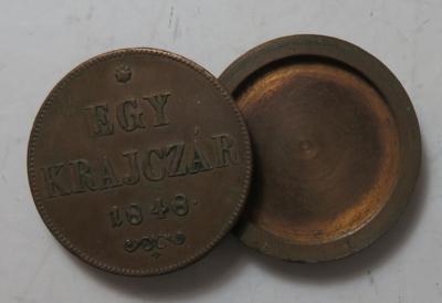 Schraubmünze- Revolution 1848/1849 - Münzen und Medaillen