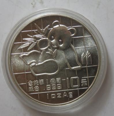 China- Panda - Coins and medals